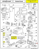 Вентиляционный дефлектор Robot Coupe для Robot Cook (39696)
