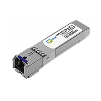 Модуль SFP WDM, дальность до 20км (14dB), 1310нм, 100Mb, бывший в употреблении.