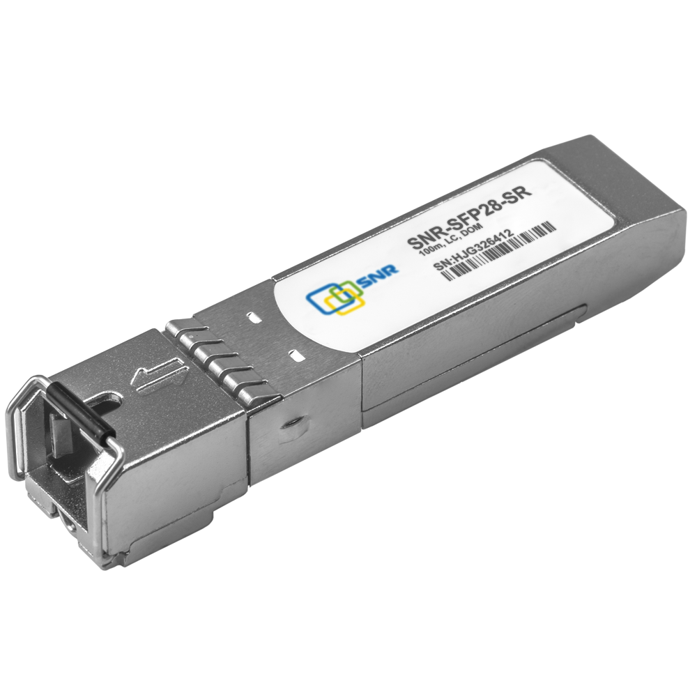 Модуль SFP28, 25GBASE-SR, разъем LC, дальность до 100м, индустриальный - фото 1 - id-p110072749