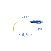 Пигтейл SC/UPC SM (0.9) 0.5 m