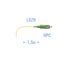 Пигтейл SC/APC SM (0.9) 1.5 метра