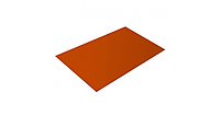 Сталь оцинкованная с полимерным покрытием в листе Ral 2004 Чистый оранжевый