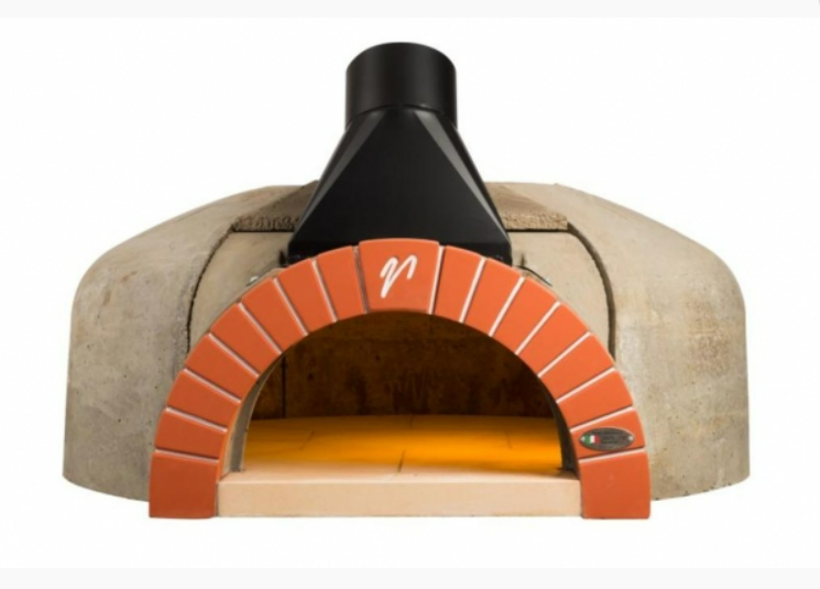 Печь для пиццы на дровах с подом диаметром 120 см Valoriani Vesuvio120GR