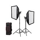 Комплект светодиодных осветителей Godox LA150Bi Bi-Color LED 2-Light Kit