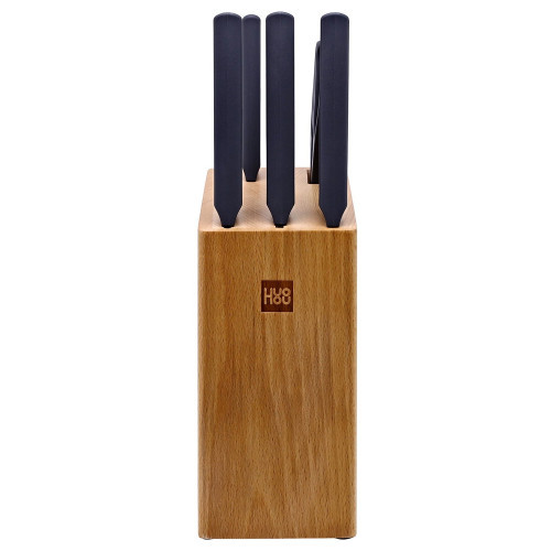 Huo Hou Hot Youth Edition Kitchen Knife 6 Piece Set Beech Wood Edition аксессуар (HU0057) - фото 1 - id-p110082759