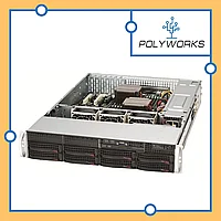 Сервер Supermicro CSE-825TQC-R802LPB/X12SPL-F