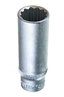 Головка торцевая глубокая 12-гранная 1/4"DR, 12 мм FS31412