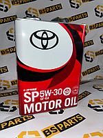 Моторное масло Toyota Synthetic Motor Oil SP/GF-6A 5W-30, 4 л.