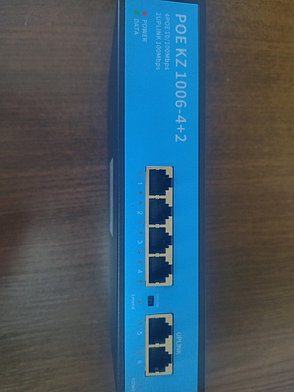 КОММУТАТОР 4 PORT 10/100M POE SWITCH, фото 2