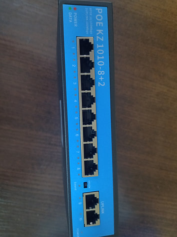 КОММУТАТОР 8 PORT 10/100M POE SWITCH, фото 2