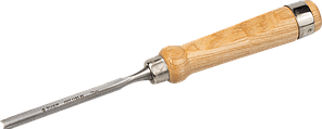 Стамеска-долото ЗУБР "ЭКСПЕРТ" полукруглая с деревянной ручкой, хромованадиевая сталь, 20мм