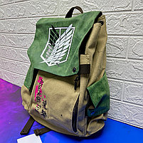 Холщовый рюкзак Атака Титанов, фото 2