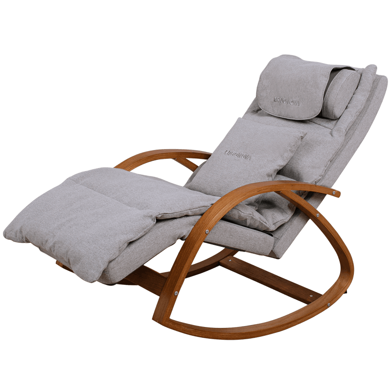 Массажное кресло-качалка MeTime Grey