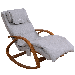 Массажное кресло-качалка MeTime Grey, фото 4