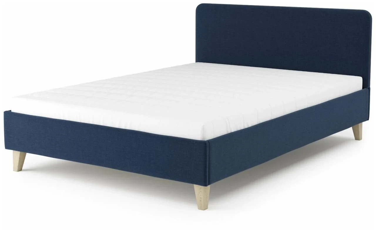 Кровать Salotti Сканди темно-синий, 160х200 см - фото 2 - id-p110086171