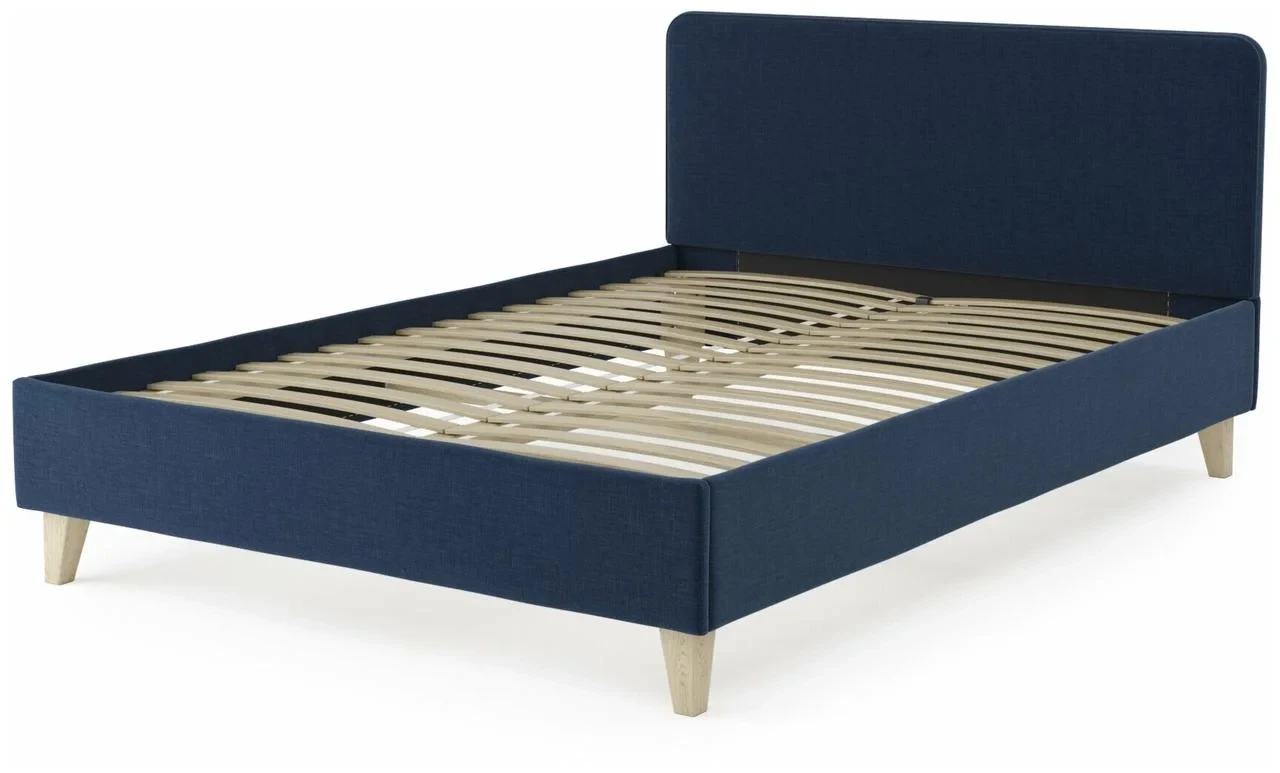 Кровать Salotti Сканди темно-синий, 160х200 см - фото 4 - id-p110086171
