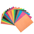 Бумага цветная А4, 16 листов, 8 цветов "Тигр", газетная, двусторонняя, в папке, фото 2