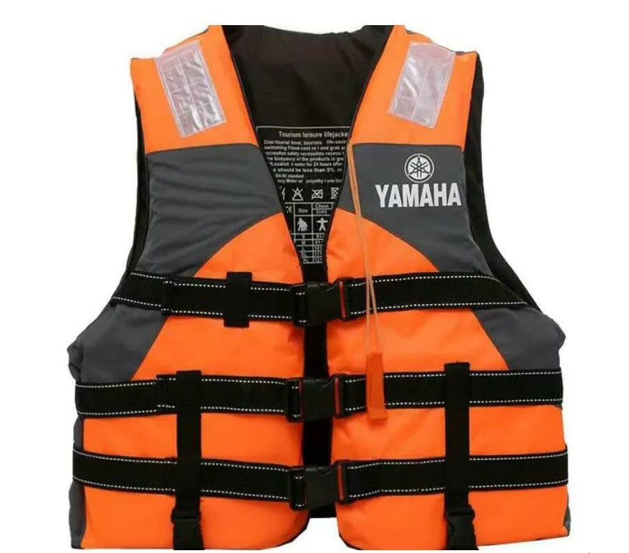 Спасательный жилет "Yamaha" YMH-07 р.2XL, материал полиэстер, цвет: оранжевый - фото 1 - id-p110086247