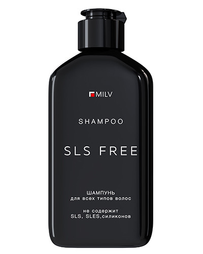 Шампунь для всех типов волос «SLS FREE» Milv, 340мл