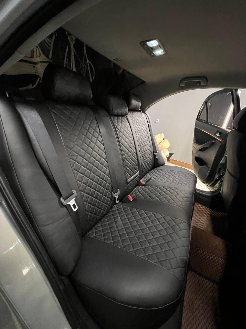 Авточехлы, чехлы на сиденья Toyota Avensis II Автопилот (ромб) - фото 7 - id-p100829022