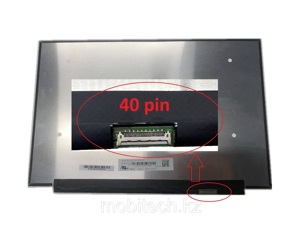 ЖК экран для ноутбука 14 LM140GF2L01 2560x1600 40pin ***×***mm экран матрица дисплей для ноутбука - фото 1 - id-p110088986