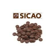 Шоколадная Каллебаут молочная масса 33,6% диски 900СТ Sicao вес - фото 1 - id-p110089318