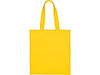 Сумка для шопинга Carryme 140 хлопковая, 140 г/м2, желтый, фото 4