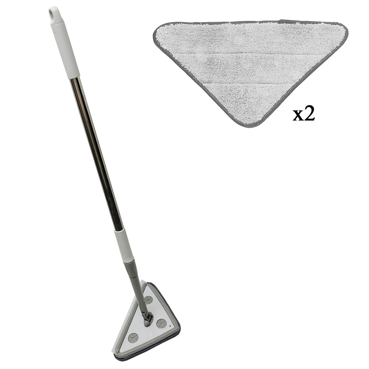 Треугольная швабра для мытья окон