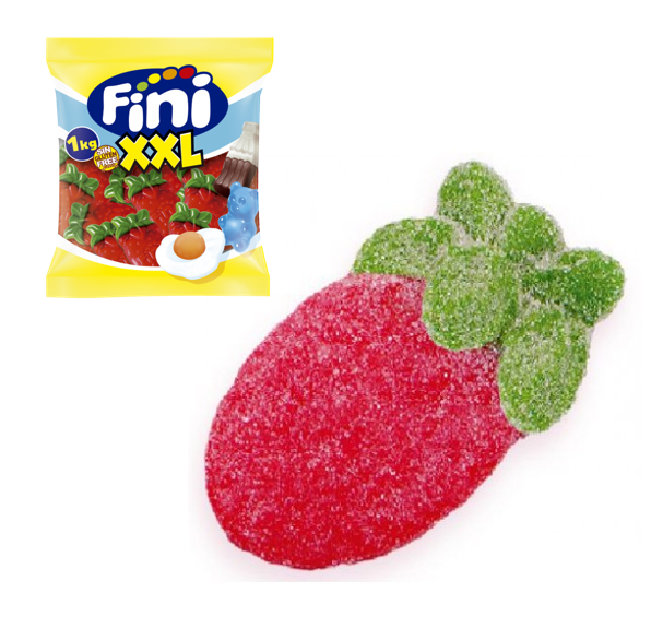 Жев.мармелад "Кислая Гигантская Клубника" (МЕГА) 1кг /FINI Испания/