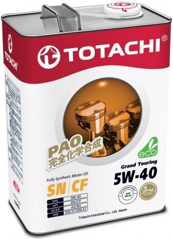 TOTACHI 5W-40 4L Grand Touring Fully Synthetic SN - фото 1 - id-p110097392