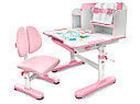Комплект растущая парта и кресло, цвет розовый, фото 2