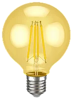 Лампа филаментная LED G95 шар золото 8Вт 230В 2700К E27 серия 360° IEK