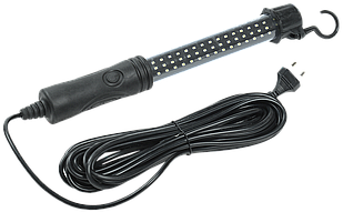 Светильник LED переносной ДРО 2061 IP54 шнур 10м черный IEK