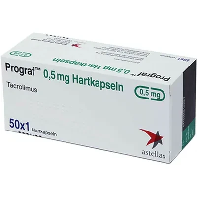 Prograf 0.5 mg Програф 0,5 мг такролимус - фото 1 - id-p110104919
