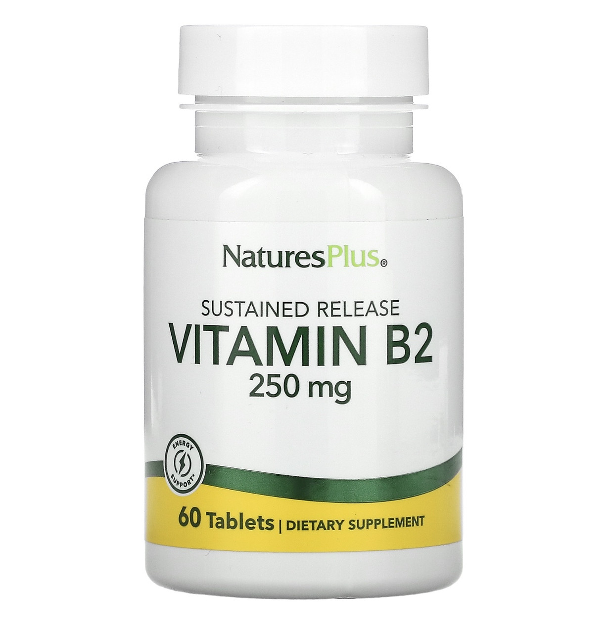 Naturesplus витамин В2, 250мг, 60 таблеток - фото 1 - id-p110105581