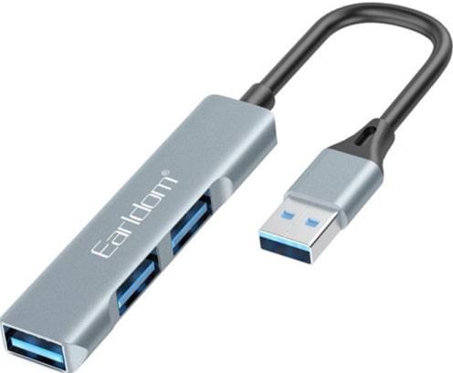Хаб USB 3.0 Earldom ET-HUB09, фото 1