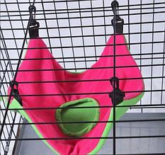 Гамак для хорька из флиса OSSO большой с карманом 43 * 33