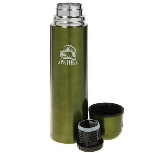 Термос Арктика бытовой 1000мл,  102-1000 болотный, фото 1