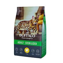 Mr Buffalo сухой корм для кошек стерилизованных ADULT STERILIZED 10 кг