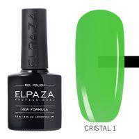 №01 Гель-лак витраж CRISTAL ELPAZA 10мл.