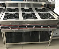 Газовые плиты. 6-конфорочная