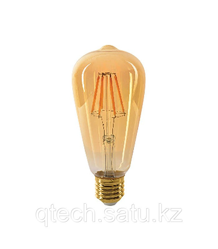 СВЕТОДИОДНАЯ ЛАМПА НАКАЛИВАНИЯ LEDISONE-RETRO ST64 E27 8W 880Lm DIMMABLE 2500K (ТЕПЛЫЙ БЕЛЫЙ) VITO - фото 1 - id-p110125875