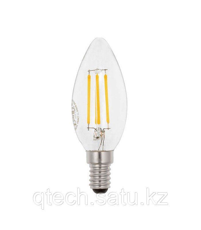 Светодиодная лампа накаливания LEDISONE-2-CLEAR C35 6W 738Lm E14 4000K (НАТУРАЛЬНО-БЕЛАЯ) VITO - фото 1 - id-p110125881