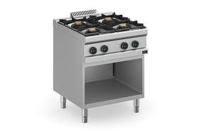 Плита 4 Конфорочн.700 Сер. Apach Aprg-77P/Pl