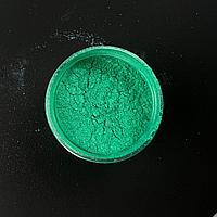Перламутровый пигмент синий сапфир 30мл Алма бағы (светло-зеленый)