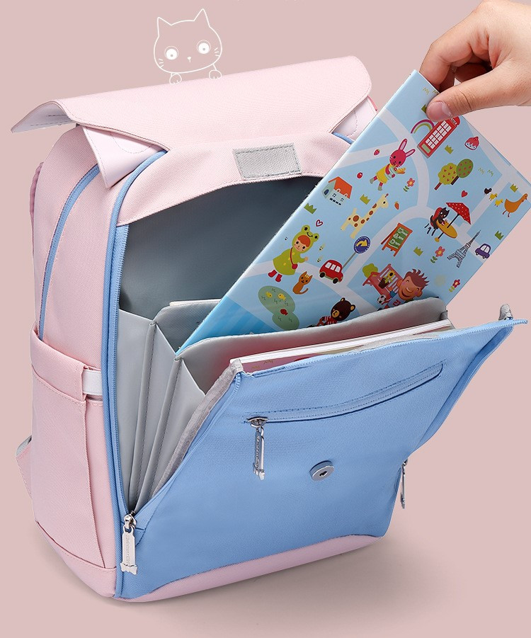 RainbowGirl Школьный рюкзак RB108S розовый - фото 4 - id-p110141857