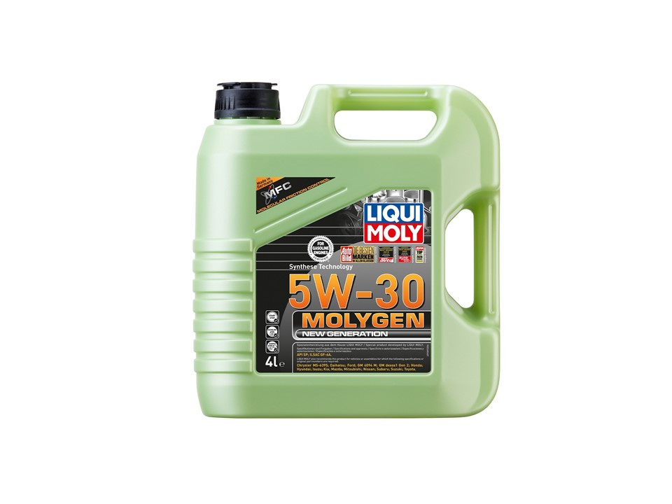 Масло моторное синтетическое LIQUI MOLY Molygen New Generation 5W30 4L