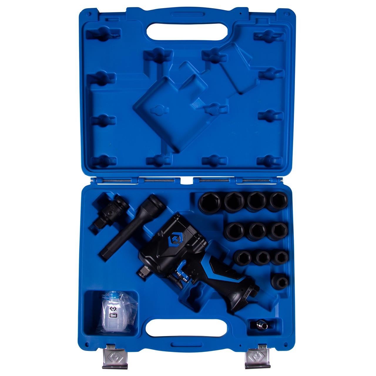 Гайковерт пневматический ударный 1/2", 678 Нм KING TONY 44802AMP