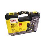 WMC tools Набор инструмента 60пр 1/4"(6гр.)(5-13мм) WMC TOOLS 2060 47331, фото 2