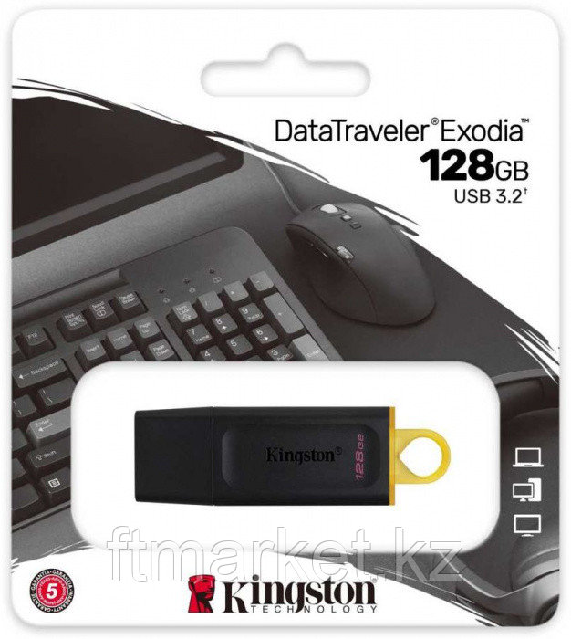 USB-накопитель Kingston DTXM/128GB 128GB Красный, фото 1